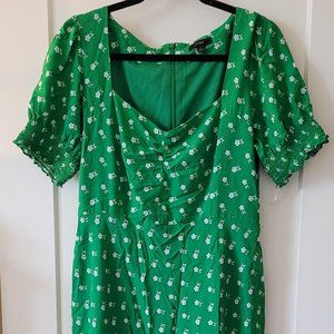 J Crew Midi Dress with pockets